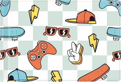 Produktbild von Kleine Skate-Mappe für Schülerunterlagen