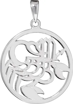 Produktbild von NKlaus 21mm Kettenanhänger Sternzeichen Skorpion 925 Silber Anhänger Zodiac Horoshop 14193