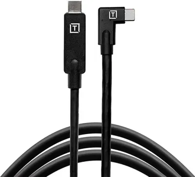 Obrázek produktu pro Tether Tools TetherPro USB-C na USB-C pravý úhel černý
