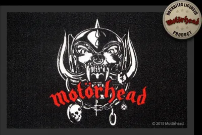 Produktbild von Motörhead Fußmatte Snaggletooth schwarz Standard