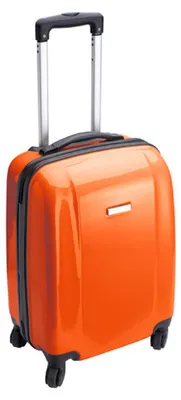 Productafbeelding van L-Merch - Koffer met wielen "Adventure" LT5772 (53 cm x 36,5 cm x 23 cm) (Oranje)