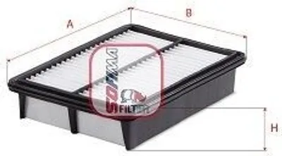 Produktbild von Luftfilter SOFIMA S 3D22 A für MAZDA CX-30 (DM) Filtereinsatz
