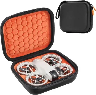 Image de Sac de transport pour drone - Étui rigide Ruggedes (étui seul) noir et orange