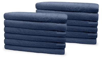 Produktbild von Eleganzzz Frottee-Badetuch 70x140cm – Blau  – 70x140  – 100% Baumwolle – 500 g/m²