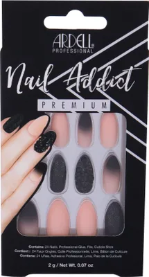 Produktbild von Ardell Nail Addict Black Stud y Pink Ombre 1 U