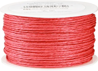Produktbild von Papierkordel Draht umwickelt Ø2mm 100m Rot für Bastelarbeiten und Dekoration