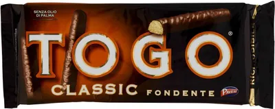 Produktbild von 6x Pavesi Togo Classic fondente schoko riegel Kekse m dunkle schokolade 120g kuchen snack