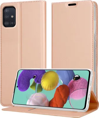 Image de Cadorabo Housse pour Samsung Galaxy A51 5G Housse en rose Cover Etui Book Case Booklet