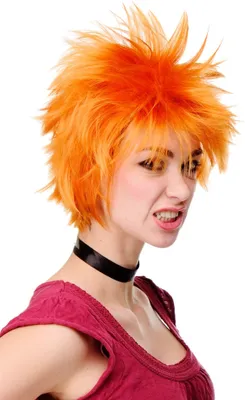Produktbild von WIG ME UP Perücke Cosplay Orange Wild Kurz H9708-1004