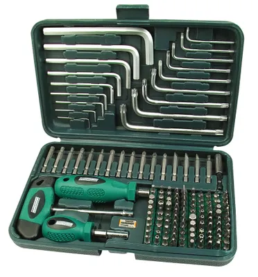 Produktbild von BRÜDER MANNESMANN Bit-Box-Satz 139-teilig in einer Box