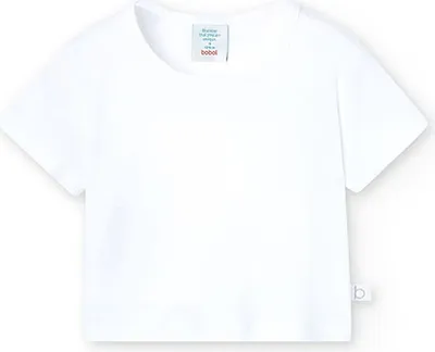 Produktbild von Boboli 498034 Kurzarm-t-shirt Weiß 7 Years Mädchen Weiß 7 Years