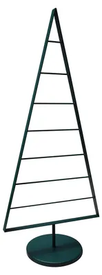 Drehbarer Tannenbaum, 91,5 x 40 cm, Tannengrün, Metall