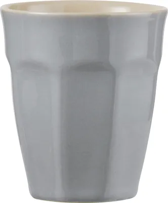 Productafbeelding van IB Laursen MYNTE koffiekop voor cappuccino/latte, grijs, keramiek, FRENCH GREY, 250 ml