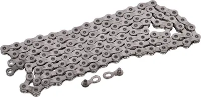 Obrázek produktu pro Sunrace 9rychlostní řetěz 1/2" x 11/128", 116 článků, stříbrný