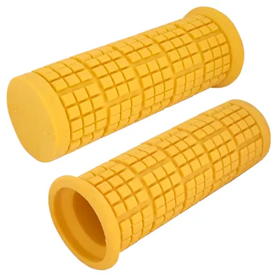 Produktbild von lenkergriffe fahrrad gelb grip shift 22 mm 85 mm griffe gummi grip griffgummis paar