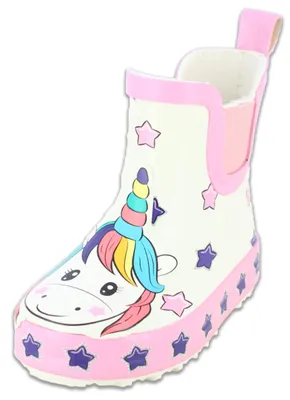 Produktbild von Beck Mädchen Little Unicorn Gummistiefel, Mehrfarbig, 29 EU