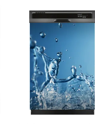 Produktbild von Magnete Dekorative 60x80 cm Küche Magnetmatte Spülmaschine - Spritzen Wasser