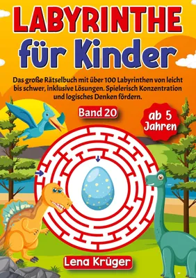 Produktbild von Labyrinthe für Kinder ab 5 Jahren - Band 20