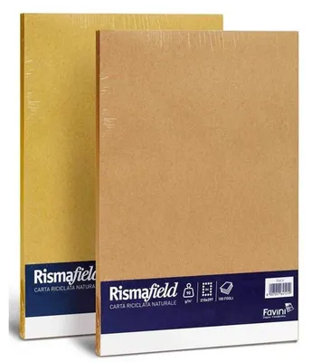 Obrázok produktu pre Favini Rismafield, recyklovaný papier, formát A3, 90 g, 100 listov, žltý
