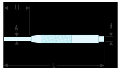 Productafbeelding van Facom splijttrekker met geleidingshuls, 0,9 mm