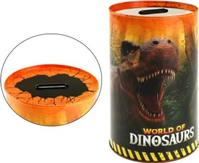 Image de Boîte en fer-blanc dinosaure 10x15cm