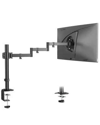 Produktbild von Monitorhalterung 17–32 Zoll, extra langer Monitorarm 711 mm, bis 9 kg, VESA 75/100 mm, Tischmontage