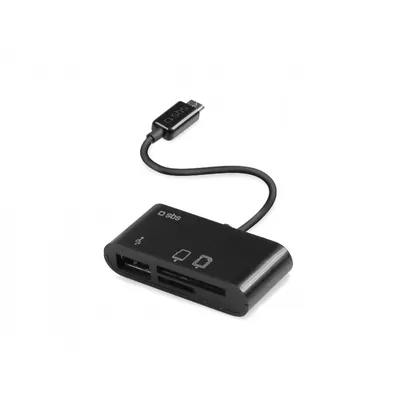 Produktbild von SBS OTG-Kabel und Kartenleser für Tablets und Smartphones