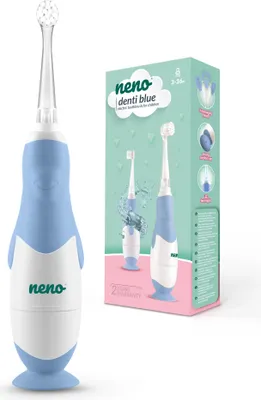Image de Brosse à dents électrique pour bébé NENO, bleue