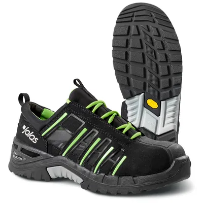 Produktbild von Jalas Exalter 9915 Sicherheitshalbschuh S1P nach EN ISO 20345:2011 S1P, SRC HRO schwarz  Größe 36