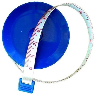 Produktbild von Rollbandmaß Schneidermaßband 150 cm / 60 Zoll in Blau