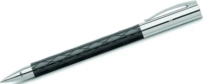 Produktbild von Faber-Castell Ambition Rhombus, Schwarz, Chrom, Schwarz