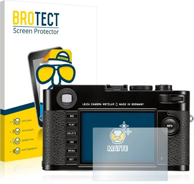 Produktbild von 2x BROTECT Schutzfolie für Leica M (Typ 262) Displayschutz Displayschutzfolie Folie Matt Entspiegelungsfolie