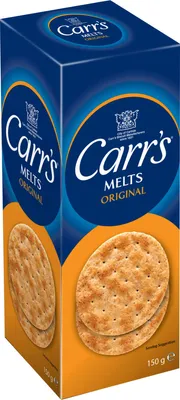 Produktbild von Carr's Melts Original Cracker 150 g / Kräcker