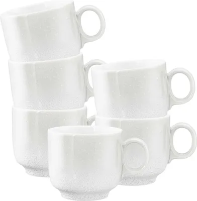Produktbild von Seltmann Weiden Sento Home Cappuccinotasse 300 ml 6er Set - Aura white
