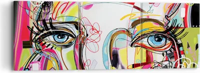 Produktbild von Bild auf Leinwand - Leinwandbild - Abstraktion modern - 90x30cm - Wand Bild - Wanddeko - Wandbilder - Leinwanddruck - Bilder - Kunstdruck - Wanddekoration - Leinwand bilder - Wandkunst - CA90x30-4011