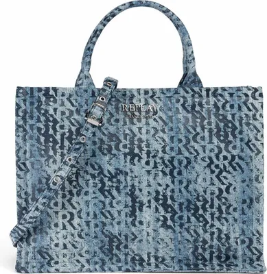 Produktbild von REPLAY Schultertasche Shoulder Bag LT Denim blau