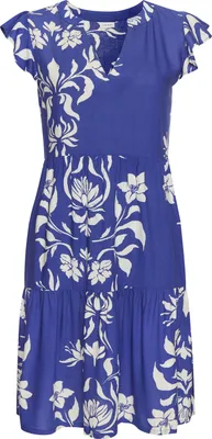 Produktbild von LASCANA Sommerkleid creme-royal bedruckt Größe 40