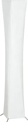 Produktbild von Stehlampe mit Papierschirm, Fußschalter, 3 Helligkeitsstufen, Weiß
