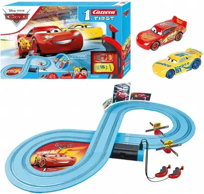 Produktbild von Carrera Disney Pixar Race Of Friends Fahrzeug Mehrfarbig 3-6 Years Mehrfarbig 3-6 Years