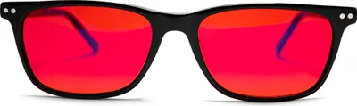 Produktbild von BrainMarket 100% blaues und grünes Licht blockierende Brille, Greenhorn