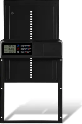 Produktbild von TolleTour Automatische Hühnerklappe mit Zeit/Handmodus, Aluminiumlegierung automatische Hühnerklappe, elektrische Hühnertür kältetauglich | LCD | IPX4