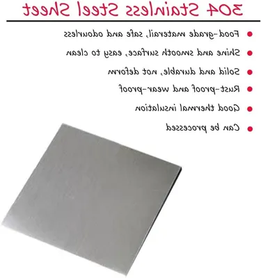 304 Platte 10 x 10cm für Reparatur, Schweißen und DIY-Projekte