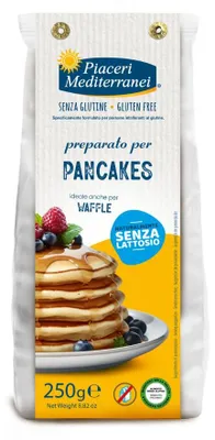 Produktbild von Piaceri Mediterranei Pancake & Waffel Mix 250g