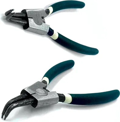 Imagen del producto de Alicate de punta curvada para cables, 140 mm, 90°