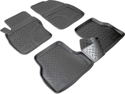 Obrázok produktu pre 3D gumové rohože pre Ford Focus II | BJ 2004-2008 | na mieru s okrajom