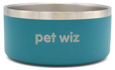 Immagine prodotto di Ciotola per cani in acciaio inossidabile, a doppia parete, capacità 900 ml, antiscivolo, ideale per uso domestico