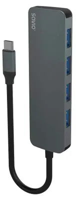 Produktbild von SAVIO Hub USB-C - 4 x USB-A  AK-54