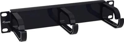 Immagine prodotto di Pannello di gestione dei cavi Equip 10", 1U, nero