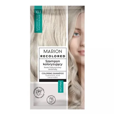 Zdjęcie produktu dla Marion Szampon koloryzujący Platynowy Blond 10.1, 35ml