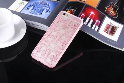 Produktbild von Handy Hülle Mandala für Apple iPhone 7 Plus Design Case Schutzhülle Motiv Ornamente Cover Tasche Bumper Rosa